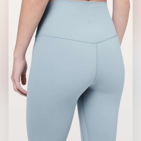 Lululemon Align High-Rise Pant 25” in Blue Cast, size 4 - Picture 3 of 7